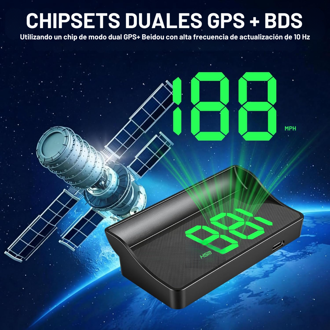 Velocímetro Digital GPS Satelital
